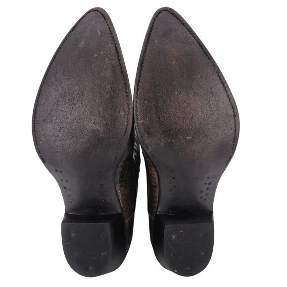 Vintage Nocona Mens Size 12D Lizard Teju Exotic Leather Cowboy Western Boots USA - Picture 6 of 14